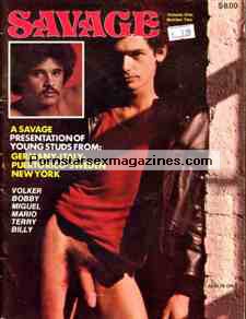 SAVAGE Retro American Gay Magazine