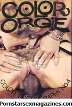 COLOR ORGIE 4 retro porno magazine - Interracial BGG Threesome with Teenage Maid