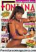 Fontana 12-1999 Czech Sex magazine - Black pornstar Domonique SIMONE & Paula WILD