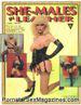 She-Males in Leather Magazine - Jennifer JORDAN & SULKA