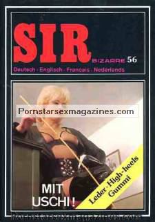 SIR Bizarre 56 adult magazine - Femdom Porn, Uschi KARNAT in latex ...